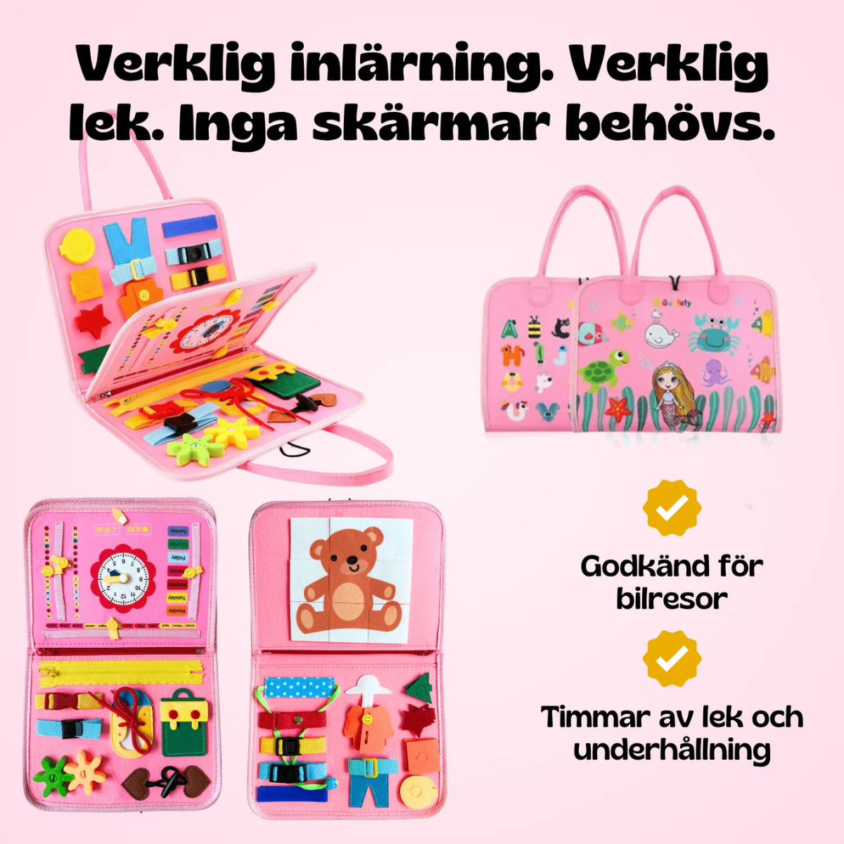Kidora™ Montessori Sysselsättningsbräda