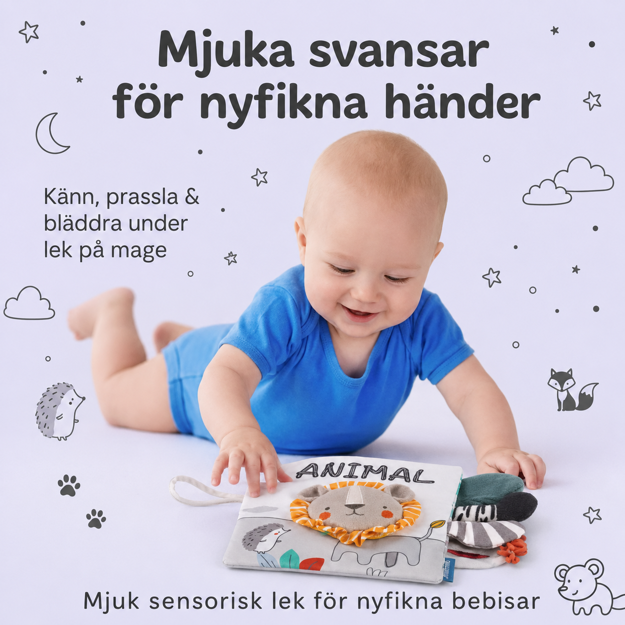 Mjuk Sensorisk Bok