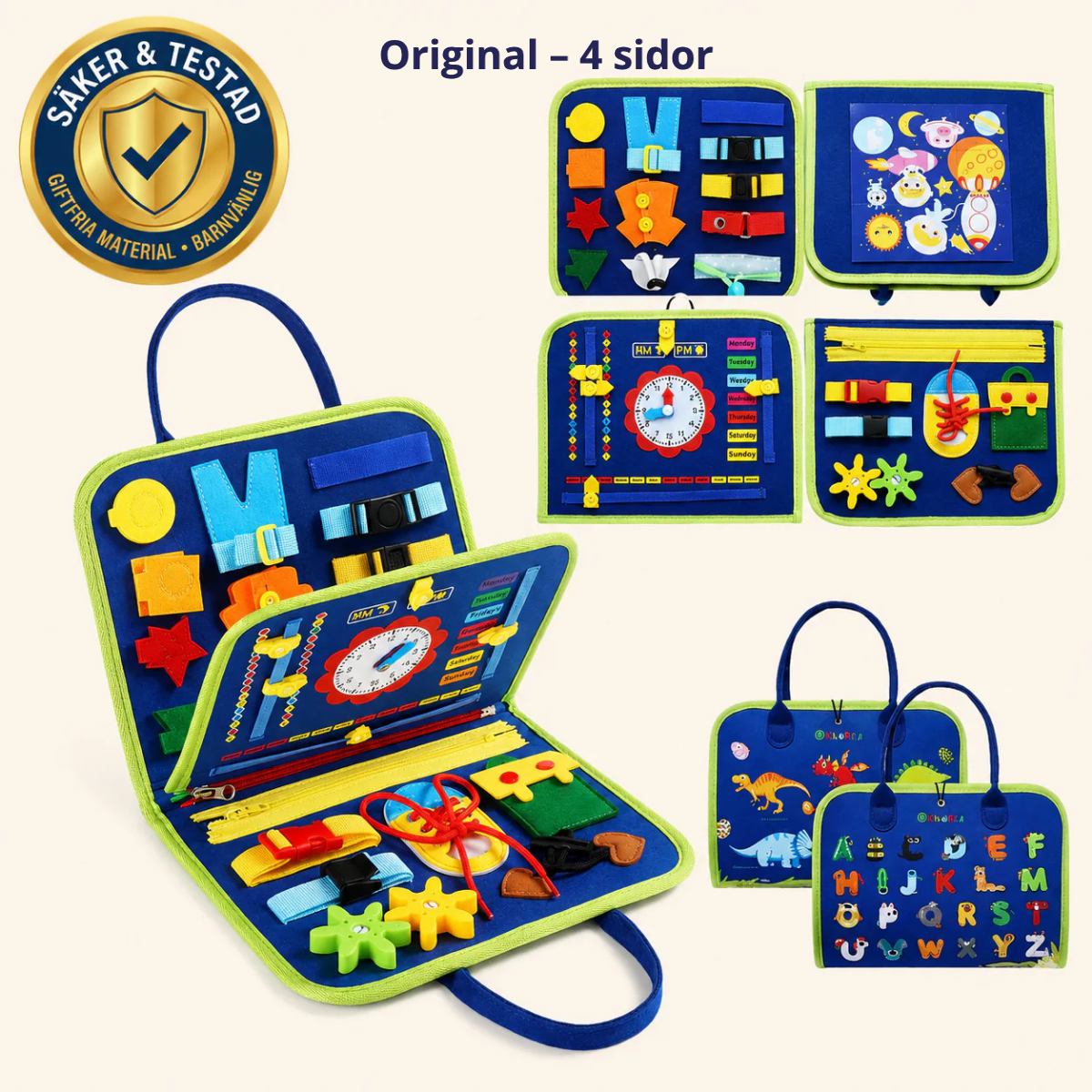 Kidora™ Montessori Aktivitetsbok